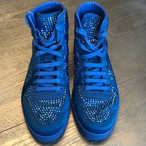 light blue gucci shoes